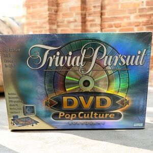 Trivial Pursuit DVD Pop Culture Board Game 2003 New Sealed Hasbro Trivia